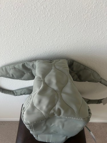 Samantha Brown To-Go Quilted Travel Hobo with Crossbody Bag SAGE nwt - Picture 11 of 19