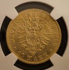 Preußen Wilhelm I. 10 Mark 1888 A Dreikaiserjahr Gold - NGC AU55