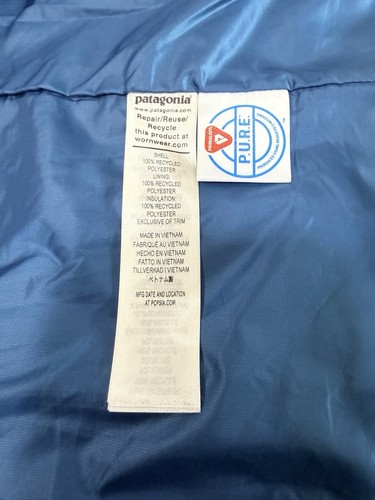 Patagonia Men’s Nano Puff Down Alt Jacket Lavon Blue Size 2XL MSRP $239 - Picture 9 of 11