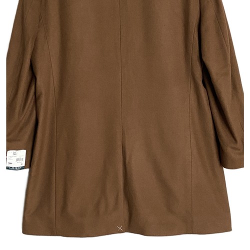 Lauren Ralph Lauren Men's 54L Overcoat Cashmere Blend Lined Vicuna NEW - Picture 7 of 11