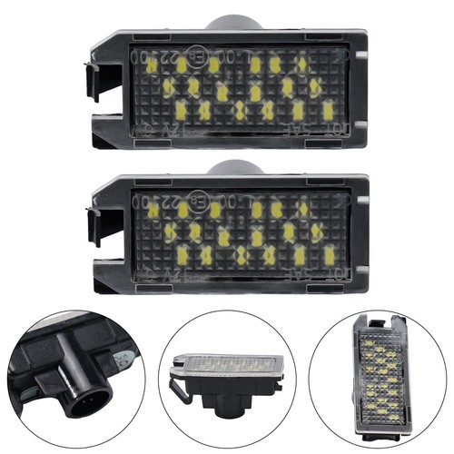 Reliable Terminal 2 Pin LED License Plate Light for FIAT 500 Pack of 2 - Picture 9 of 12
