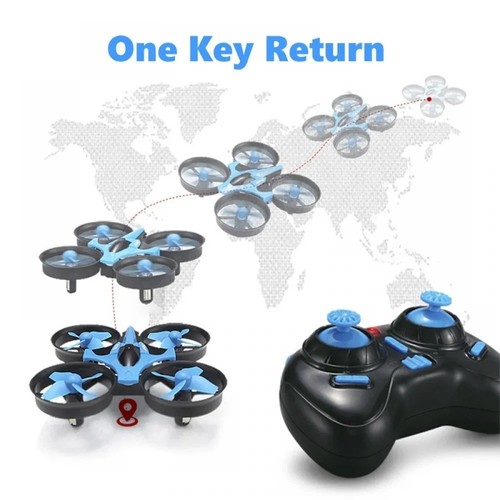 Foldable RC Mini Drone WiFi Drone LED RC Quadcopter Toy for Kids Gift Mini Drone - Picture 5 of 11