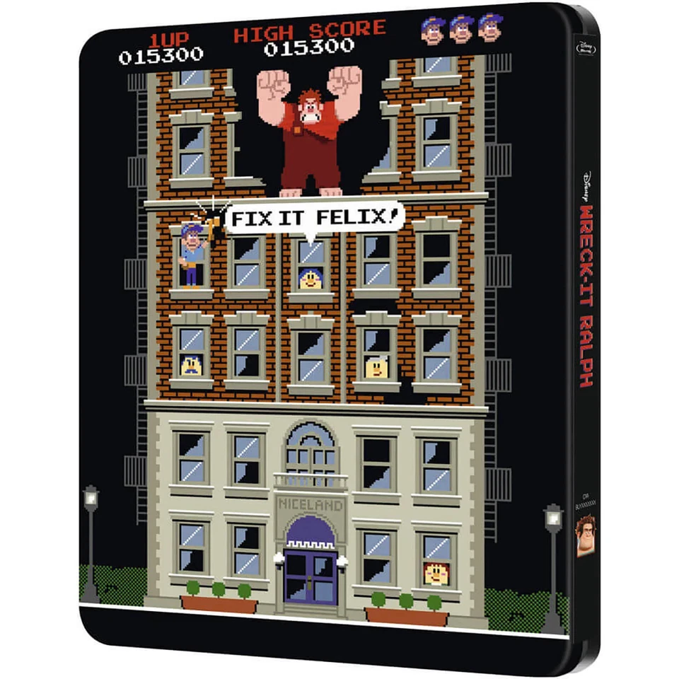 Disney's Wreck-It Ralph - Limited Edition SteelBook [Blu-Ray] Foto 4 de 4