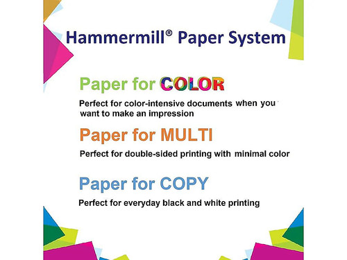 Hammermill Copier Digital Cover Stock 80 lbs. 17 x 11 Photo White 250 Sheets - Afbeelding 2 van 7