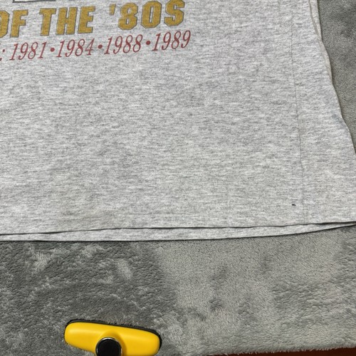 Vintage 80s 1989 San Francisco 49ers Champion Tshirt Long Gone Size L USA - Bild 3 von 11