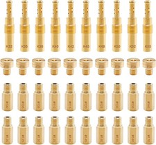 25 Pcs Carburetor Main Jet Kit Replacement for VM22 VM24 VM26 Carburetor 40 PCS