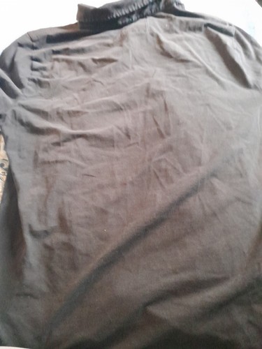 Mens Express Shirt Stretch Moisture Wicking Sz L Black - Picture 8 of 8