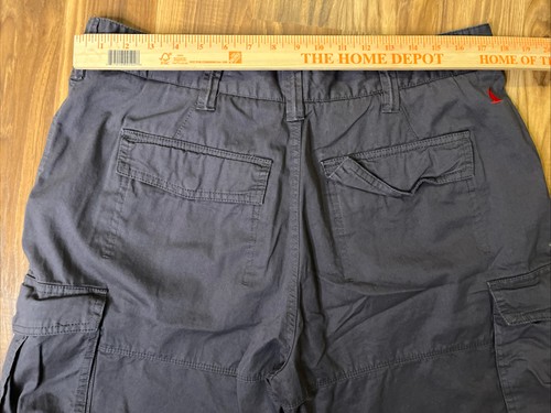 MUSTO Cargo Shorts W38 Gray Men's Sailing Lightweight Utility Pockets - Picture 8 of 8