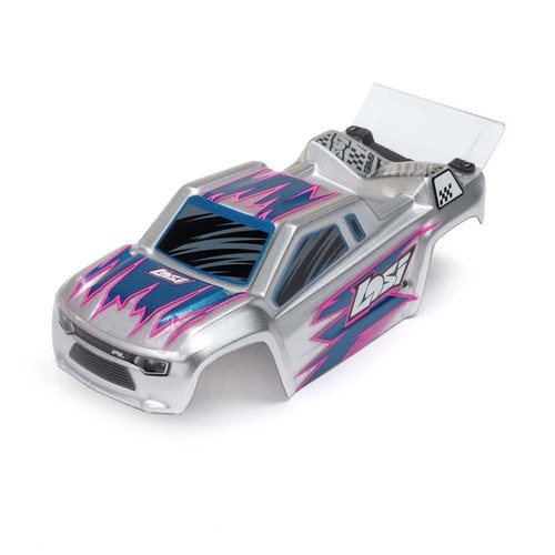 Team Losi 1/28 Micro-T 2S 2WD RTR Stadium Truck silber ver. RC Auto #LOS-1392T2 - Bild 9 von 19