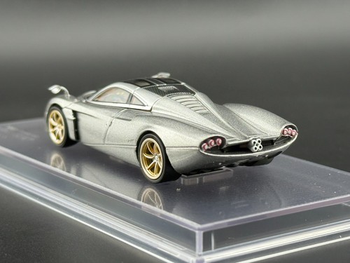 CM Model Pagani Codalunga Silver - Limited Edition 1/64 - Picture 9 of 9