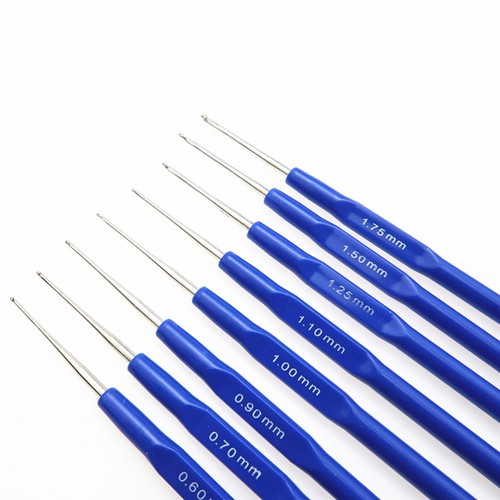 8 Pcs Stainless Steel Knitting Hooks Bearded Needles for Handmade Creative - Bild 12 von 12