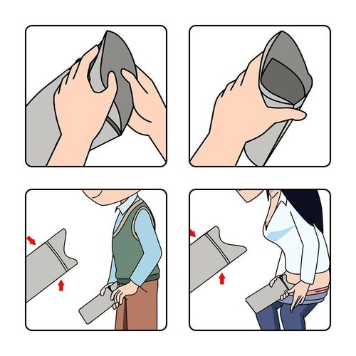 12pcs 700ML Urinal Bags Emergency Vomit and Pee Bags for Travel Traffic USA - Picture 8 of 9