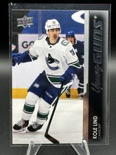 2021-22 Upper Deck Series 1 Young Guns Kole Lind #247 Rookie RC