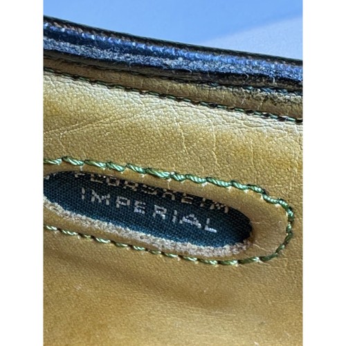 Größe 11 Vintage Florsheim Imperial 5 Nagel schwarz Leder Langboot Budapester Kiesel - Bild 15 von 17