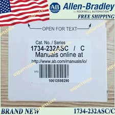 New Factory Sealed AB 1734-232ASC/C Point IO RS232 ASCII Module US 1734232ASC C