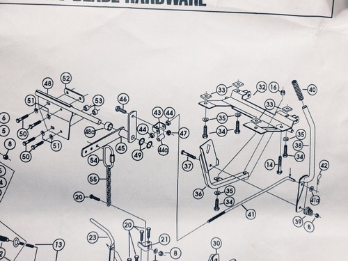 POLARIS Snowplow Mounting Plate Kit # 2871734 MISSING PIECES SEE LIST - Picture 2 of 4