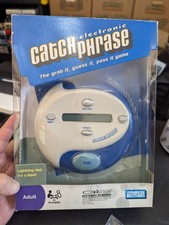 ELECTRONIC CATCH PHRASE Party Game 100% COMPLETE TESTED WORKS BATTERIES INCLUDED