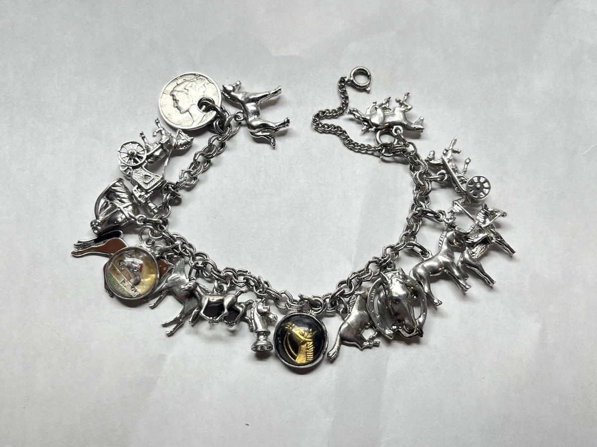 Bracelet theme equitation - Bracelet mors femme