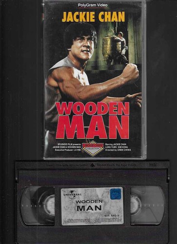 Jackie Chan   WOODEN MAN    VHS Rarität - Bild 1 von 2