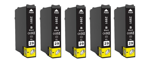 Patronen für Epson 29 29XL schwarz black bk kein original XXL-Füllmenge TOP - Bild 8 von 9