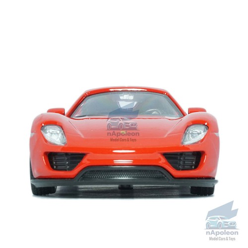 1/36 Scale Porsche 918 Spyder Model Car Diecast Toy Vehicle Collection Gift Red - Picture 10 of 12