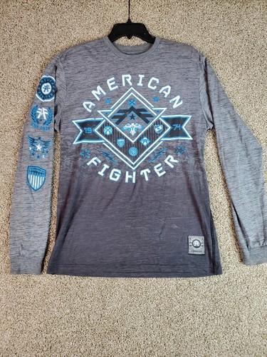 American Fighter Men's Large Long Sleeve Thermal Shirt, Excellent Condition M - Picture 1 of 3