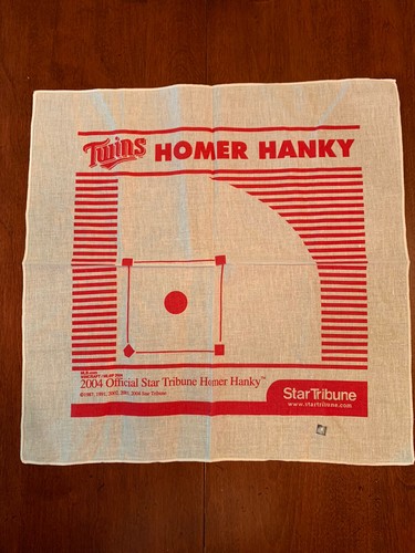 MN Twins Collectibles: 1978 Yearbook, 1978 Program, and 2003 + 2004 Homer Hanky - Picture 6 of 7