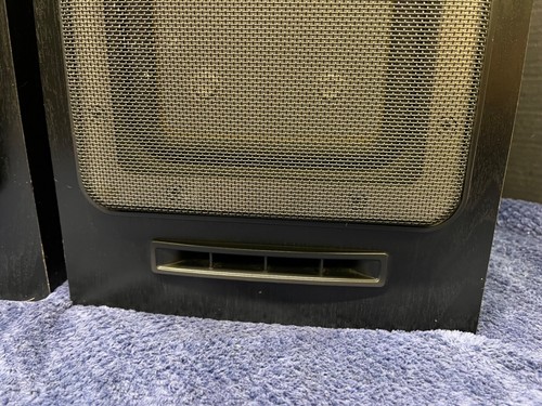 _-VERY NICE!-_ SONY APM-510 Two-Way Speakers Square Aluminum Honeycomb - RARE! - Picture 8 of 22