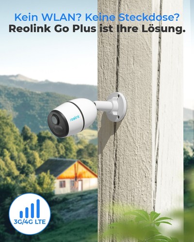 Reolink Refurbished GoPlus con panel solar 4G LTE cámara de vigilancia exterior batería - Imagen 13 de 14