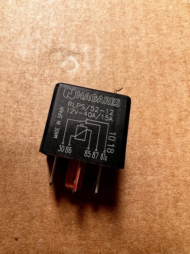 NUEVO Relé Nagares 12V 1000735140 RLPS/52-12 02027 12V-40A/15A - Imagen 1 de 4