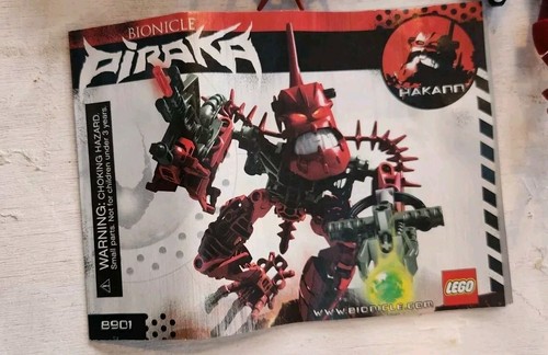  LEGO • Bionicle Piraka 8901 • Incomplete With Manual - Picture 3 of 3