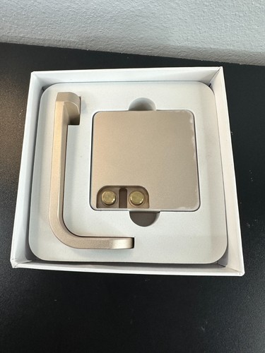 Desktop Stand For Apple Watch Heavy Sturdy - Rose Gold - Solid Base Aluminum - Zdjęcie 8 z 19