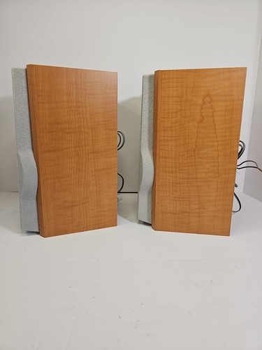 Sony SS-CEP313 Genuine Set Of 2 Hi-Fi Bookshelf Speakers Beechwood Finish Tested - Picture 7 of 8