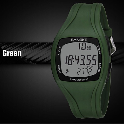 Men Boys Waterproof Sports Watch 3D Pedometer Male Student Electronic Wristwatch - Picture 5 of 17