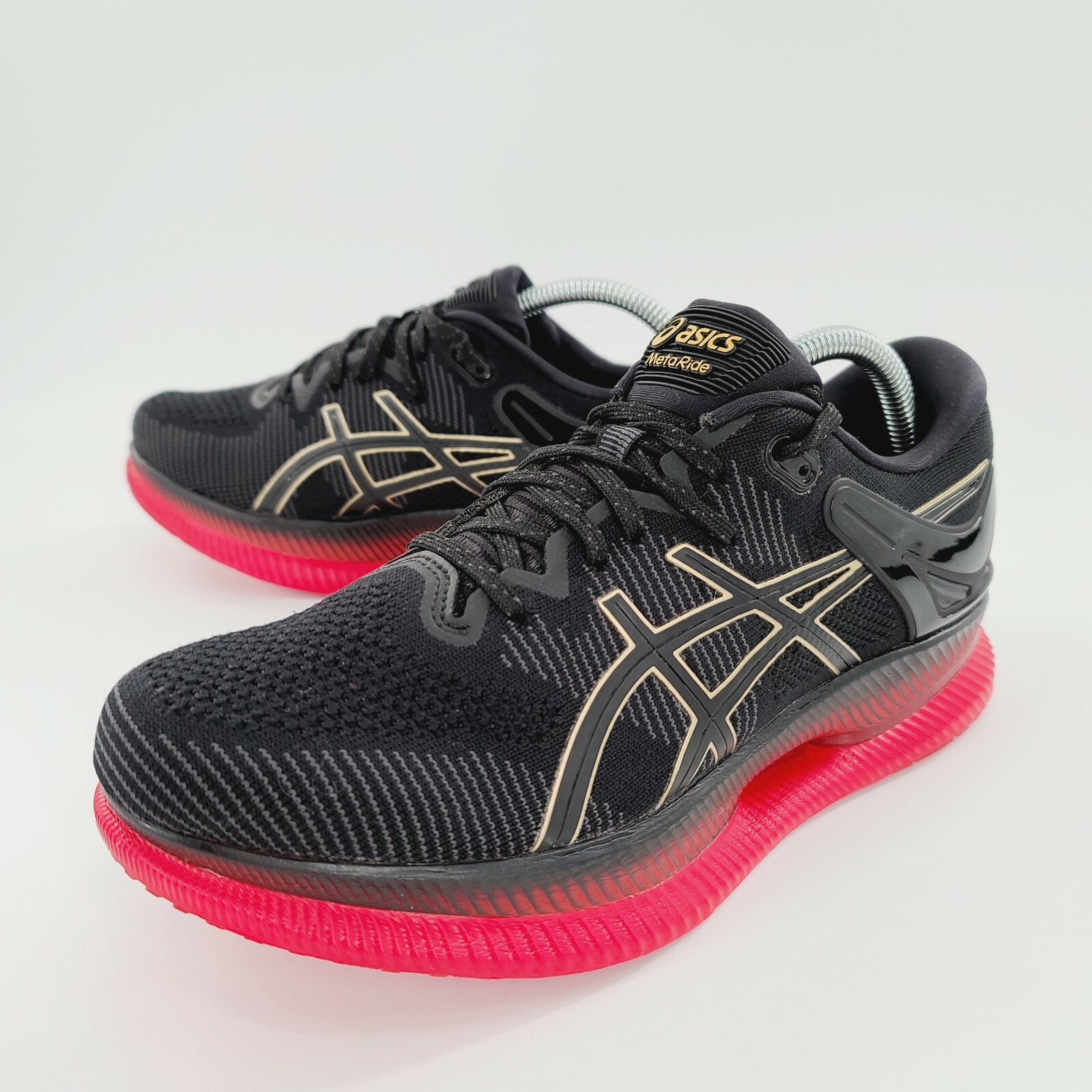 ASICS MetaRide 1012A130 Black Classic Red Running Shoe Size 7.5 Womens NEW $250 | eBay
