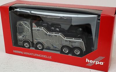HERPA NEW HO 1/87 Scale 4-Axle Heavy Duty Scania Recovery
