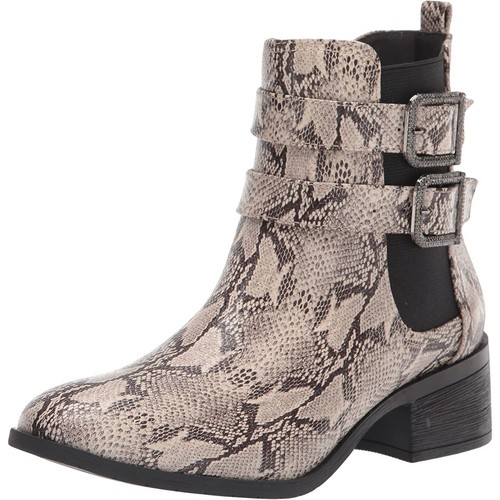 Botas al tobillo para mujer Kenneth Cole Reaction Salt Biker Joya de cuero sintético - Imagen 3 de 13