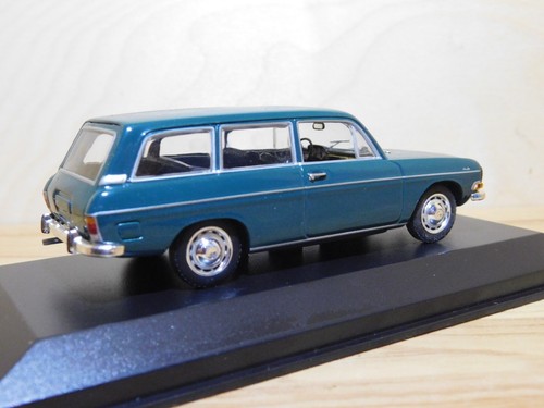 Modelo de coche Minichamps 1:43 Audi 60 Variant verde embalaje original - Imagen 8 de 8