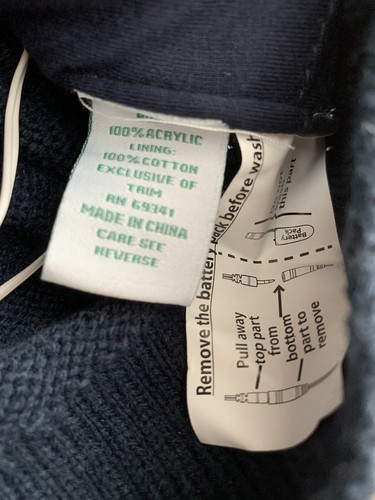 Ugly Chrismas Sweater Size XXL Unisex Light Me Up Lights Deer New - Picture 5 of 10