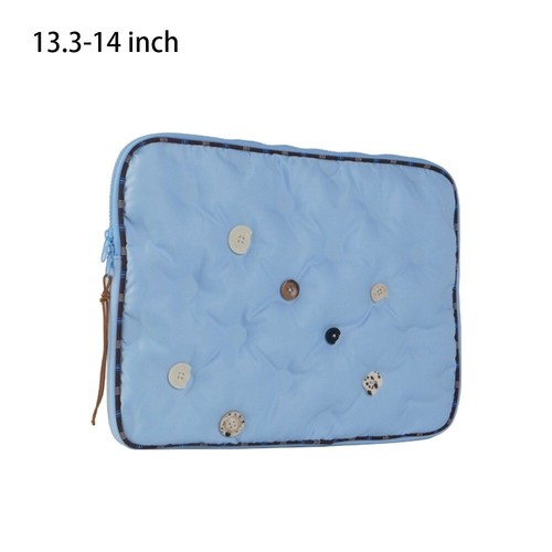 Large Capacity Laptop Sleeve Polyester Notebook Handbag - Bild 13 von 14
