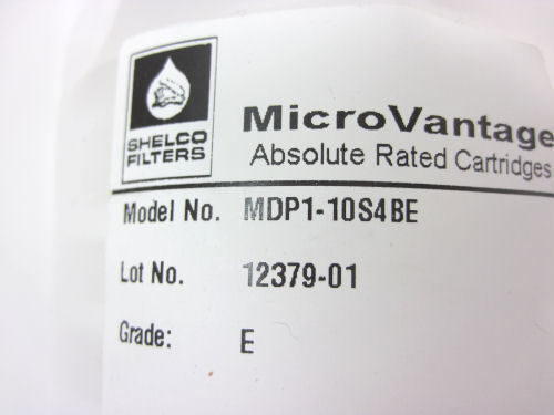 Shelco Filters MDP1-10S4BE MicroVantage Absolute Rated Filter Cartridge - Picture 2 of 3