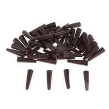 Brown Tail Rubbers Carp Fishing Tackle Rubber Rig Cones Fits Safety Lead Clips