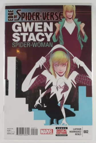 Edge Of Spider-Verse #2 1st App Spider-Gwen Stacy 1st Print 2014 Key Issue