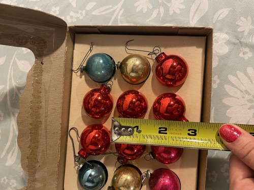 Vintage Shiny Brite Mini Ornaments - Picture 6 of 6