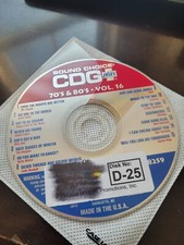 SC8259 70'S 80'S SOUND CHOICE KARAOKE CDG HARD TO FIND
