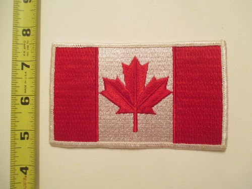 Kanada Kanadische Flagge Aufnäher Vintage Aufnäher Patches Kostenloser Versand - Bild 2 von 3