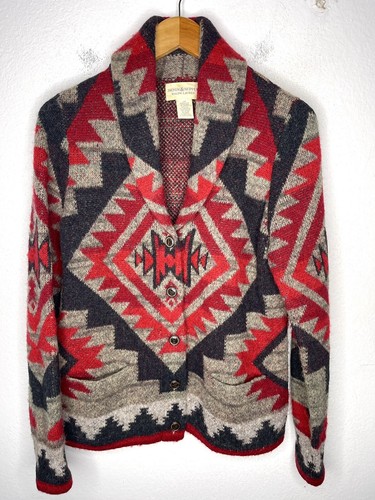 Large Navajo Shawl Cardigan Polo RRL 