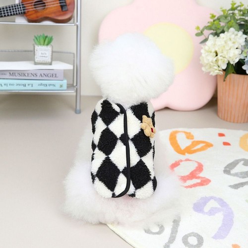 Cats Chihuahua Autumn Winter Dog Vest Pet Clothes Warm Sweater Puppy Clothing - Picture 4 of 9