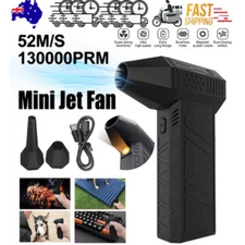 NNEDSZ 130000 RPM Powered Mini Jet Fan Dry Fan Mini Blower Turbo Fan Multifuncti