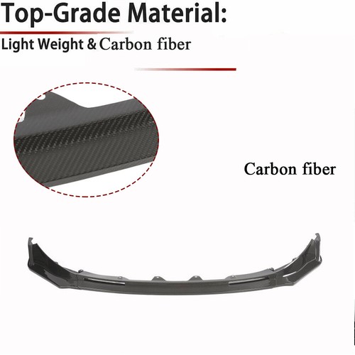For BMW G80 M3 G82 G83 M4 2021-2025 DRY CARBON Front Bumper Lip Spoiler Body Kit - Picture 8 of 14